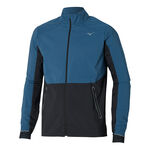 Mizuno Clothing Mizuno Premium Warm Running Jacket Men-Blue,Dark Blue