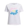 Bubble T-Shirt Girls-White