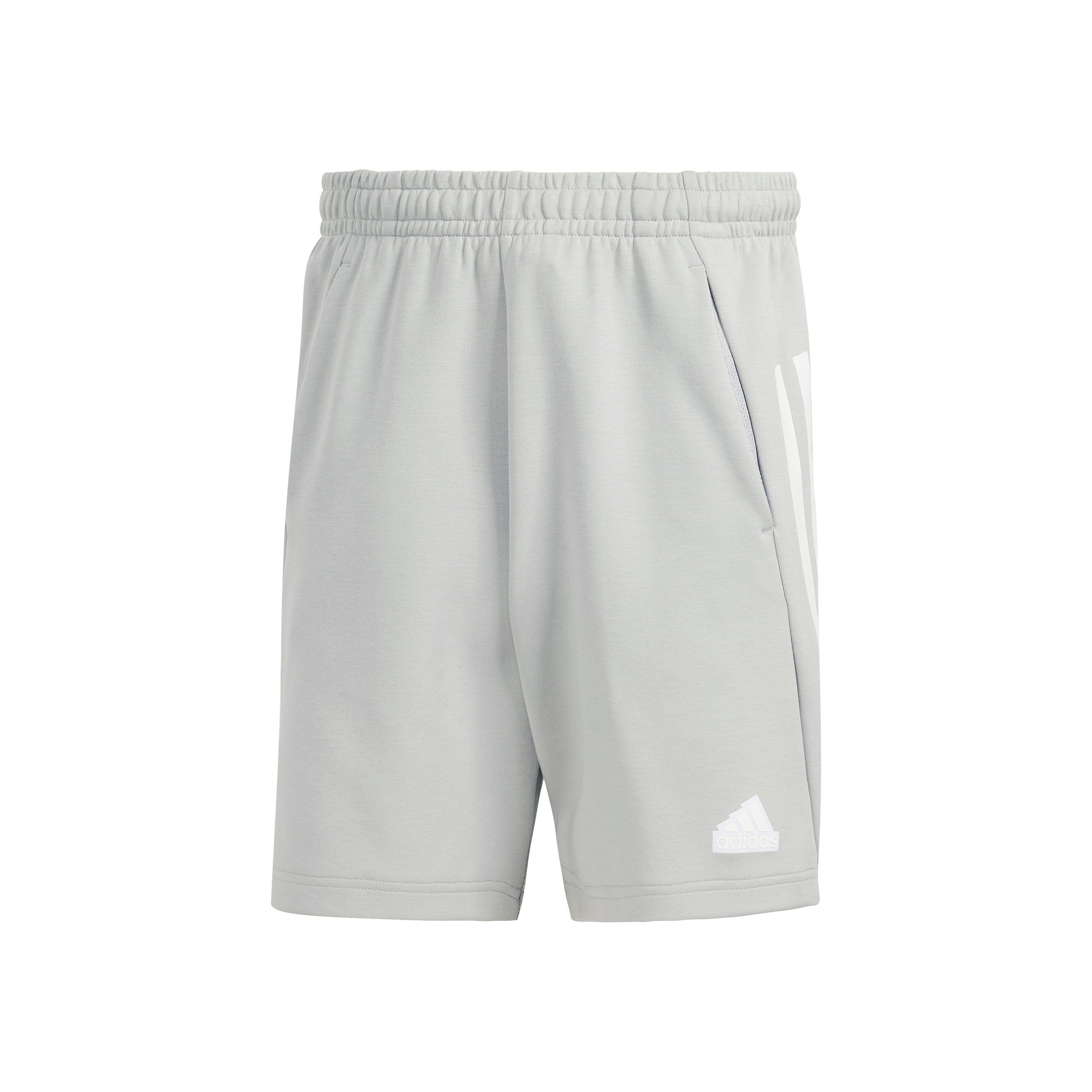 Future Icon 3 Stripes Shorts Men Lightgrey White