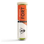 Dunlop Tennis balls Dunlop Fort Clay Court 4 Ball Tube
