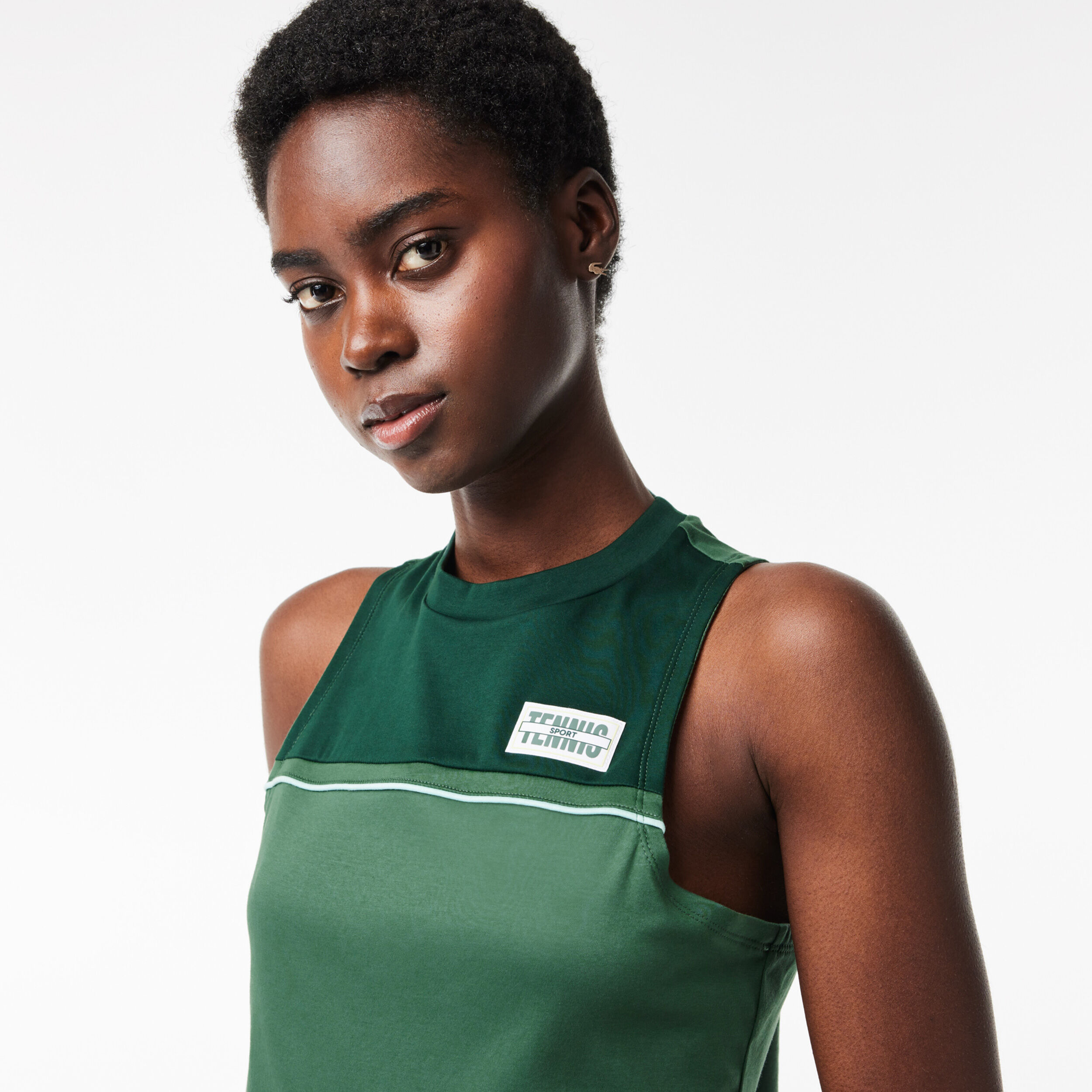 Lacoste vest outlet tops