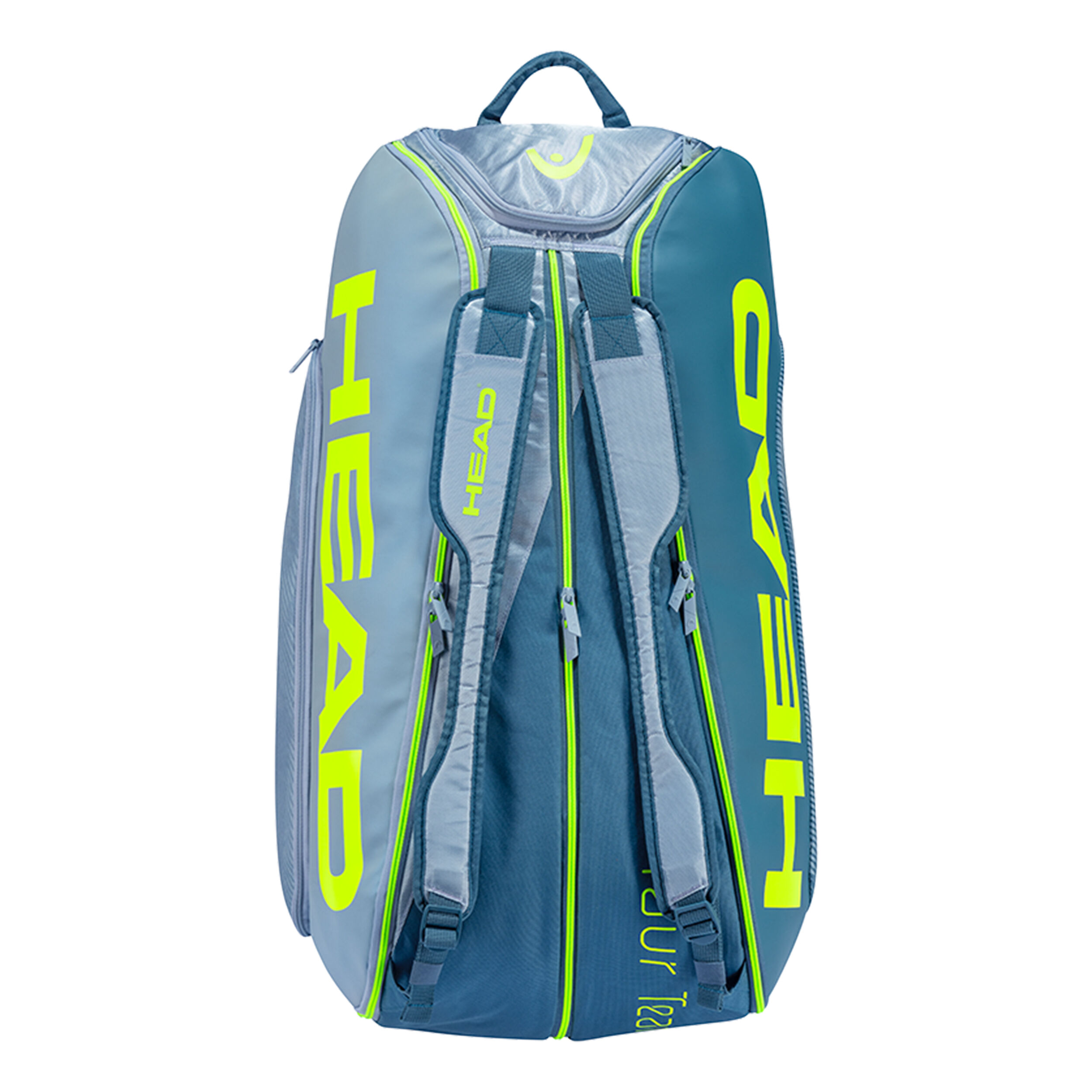 Tour Team Extreme 12R Monstercombi Racket Bag - Yellow, Grey