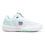 Wilson Tennis shoes Wilson Court Glide All court shoe Women - white, turquoise
