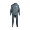 Knit Tracksuit Boys - blue grey, 