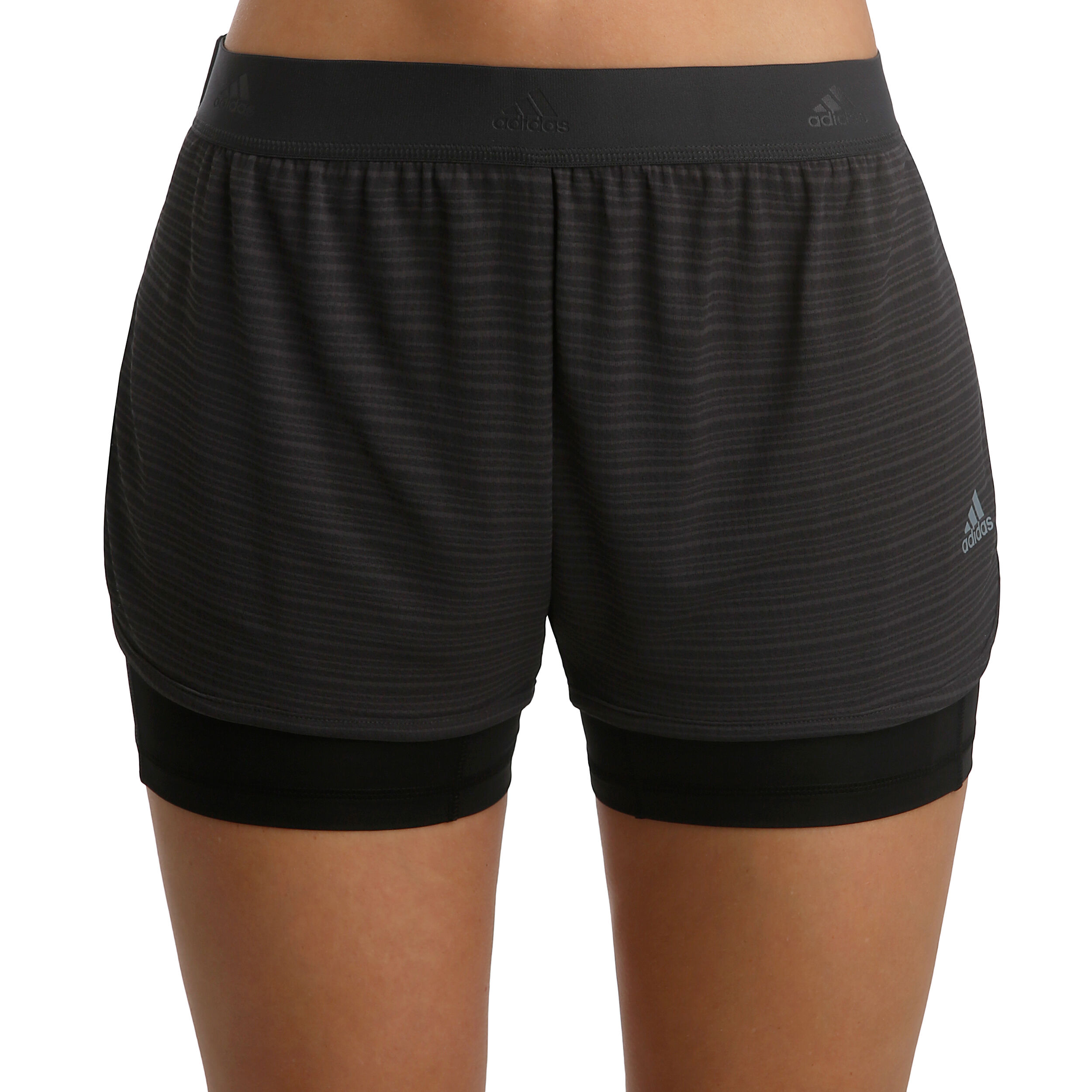 Buy adidas 2in1 Chill Shorts Women Dark Grey Grey online Tennis