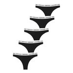 Bj&ouml;rn Borg String Bj&ouml;rn Borg Logo Thong 5 P String Women-black, white