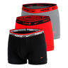 Everyday Stretch Trunk Boxer shorts 3 Pack Men - black, red