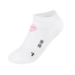 BIDI BADU Clothing BIDI BADU Karli Tech No-Show Sports Socks 3 Pack-White,Pink