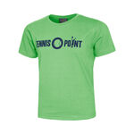 Tennis-Point Clothing Tennis-Point Basic Cotton T-Shirt Kids - light green, black