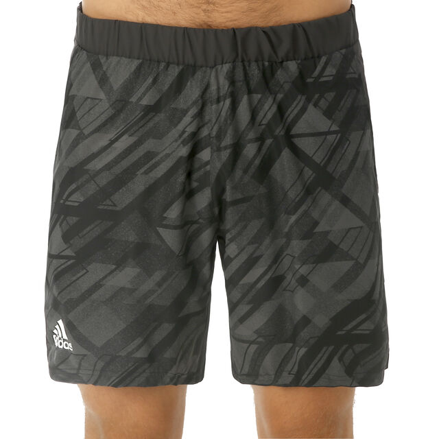 buy adidas Printed Shorts Men - Black, Dark Grey online | Tennis-Point