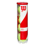 Wilson Tennis balls Wilson Team W Practice 4 Ball Tube
