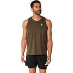 ASICS Tank top ASICS Core Running Shirt Men-Brown