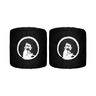 Short Wristband 2 Pack-Black