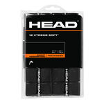 HEAD Overgrips HEAD  Xtreme Soft  12 Pack - black