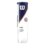 Wilson Tennis balls Wilson Roland Garros All Court 4 Ball Tube