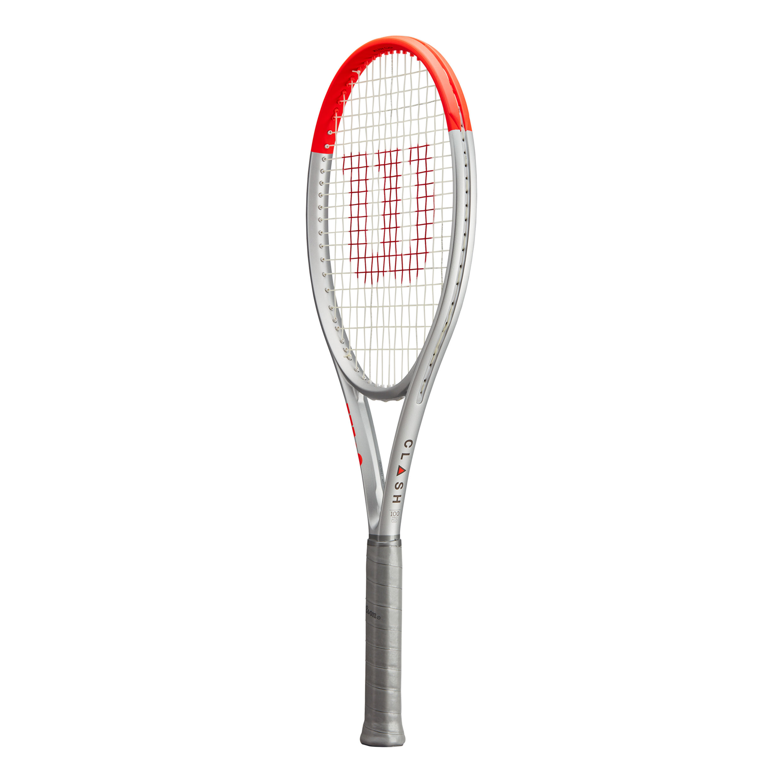 Buy Wilson Clash 100 Pro Silver Tour Racket (Limited Edition