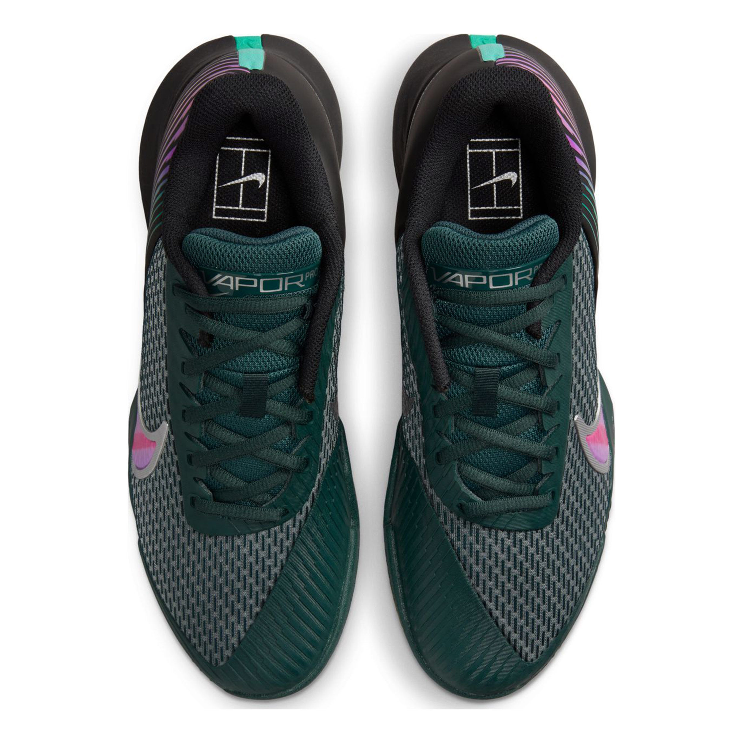 Zoom Vapor Pro 2 Premium All Court Shoe Men Black Multicoloured