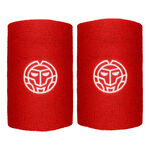 BIDI BADU Tennis apparel BIDI BADU Cody Code Move Wristband Unisex - red, white