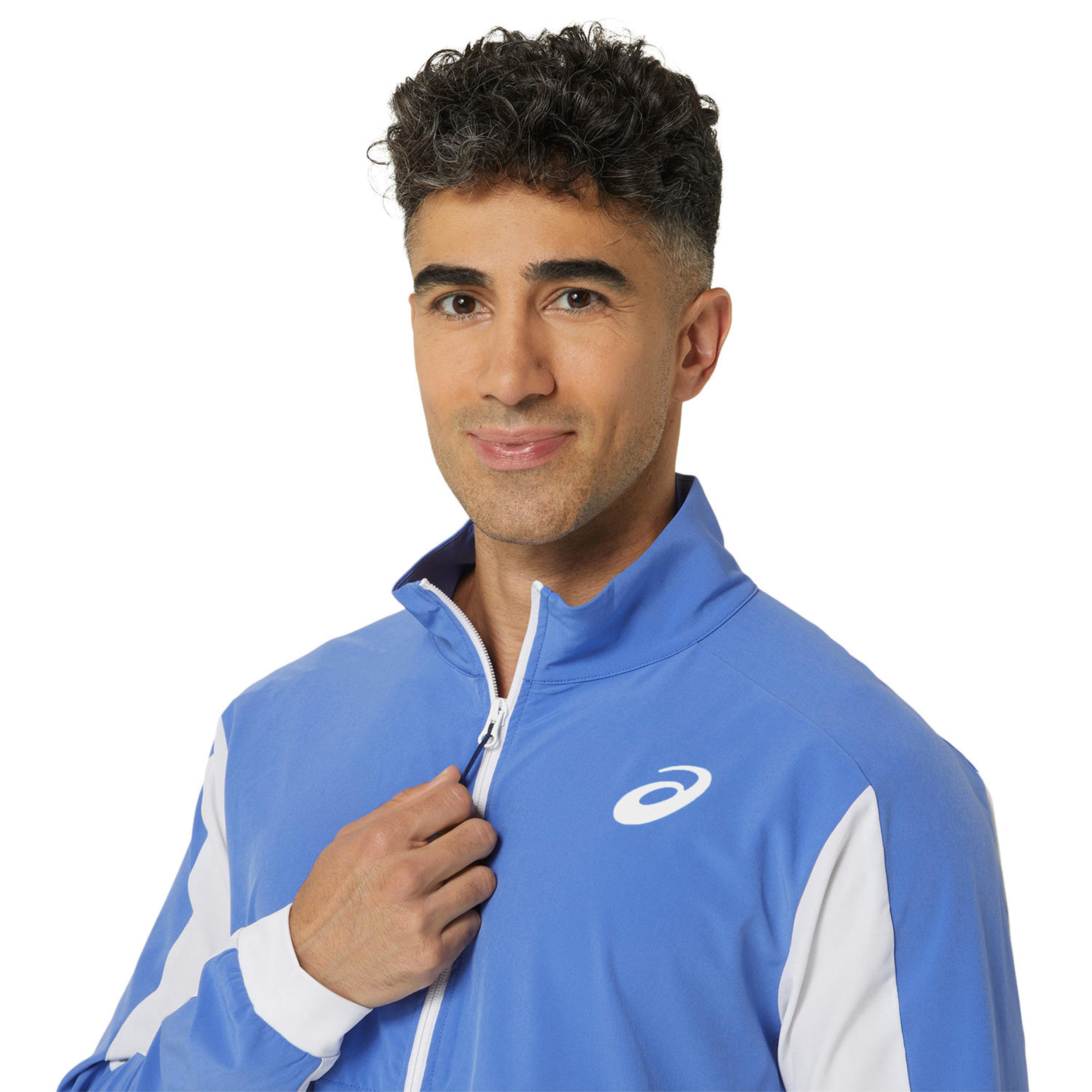 Buy ASICS Match Training Jacket Men Blue, Light Blue online