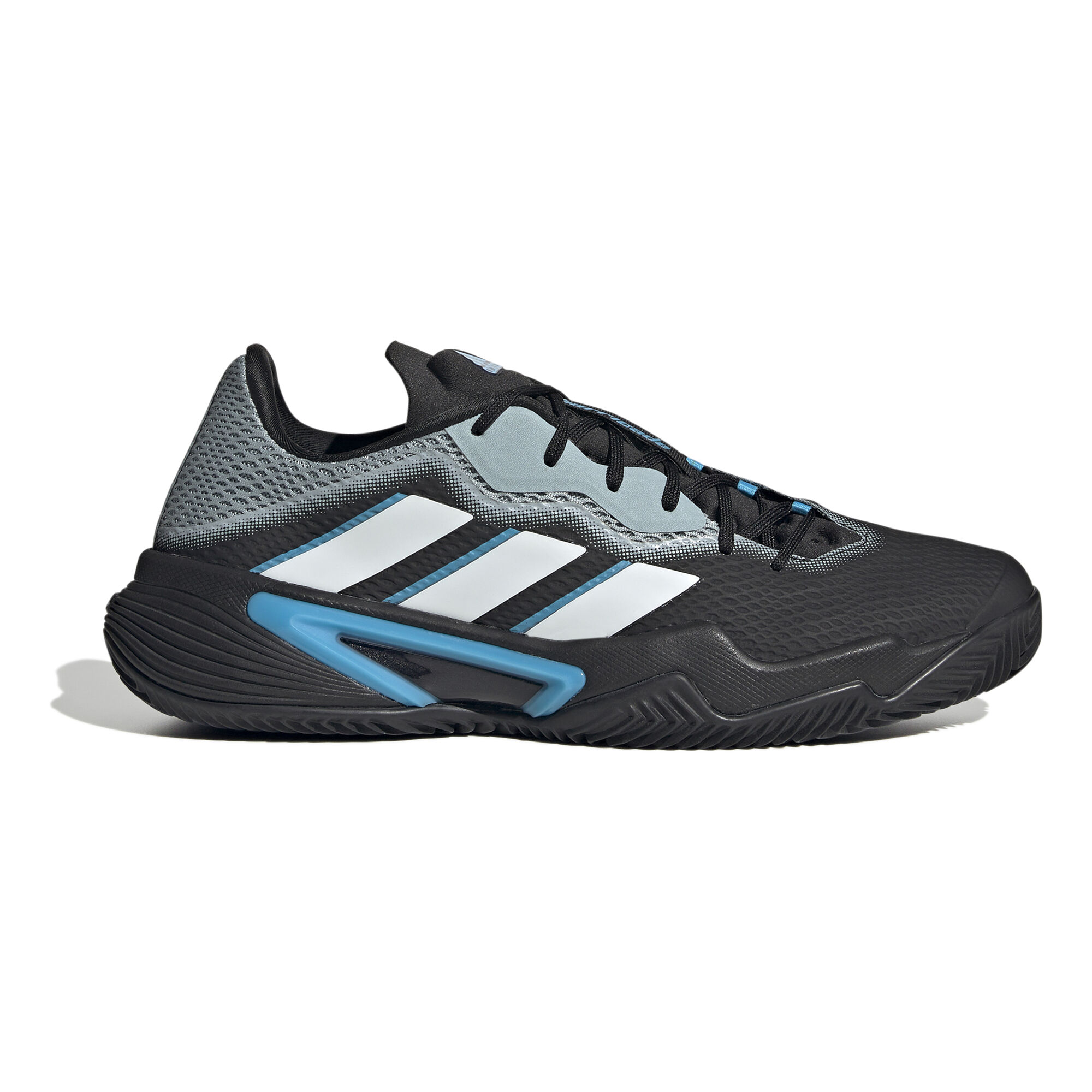 buy adidas Barricade Clay Court Shoe - Grey | Tennis-Point