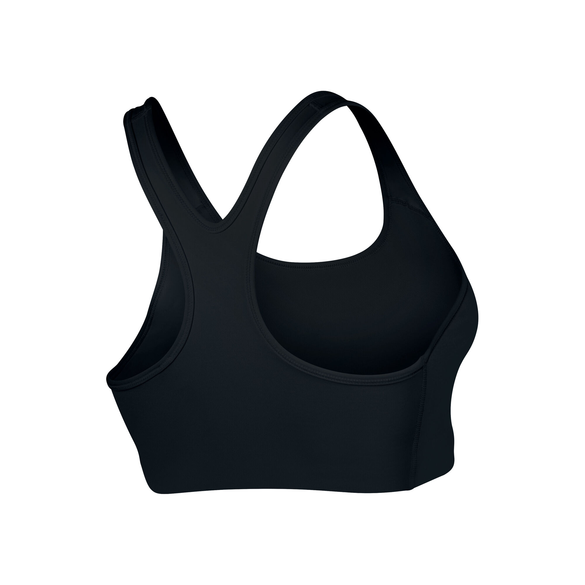 Nike Women's Training Pro Rival Sports Bra 34D, Black, 34D