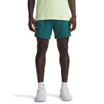 Under Armour Clothing Under Armour Vansih Woven 6in Shorts Men-green, matte black