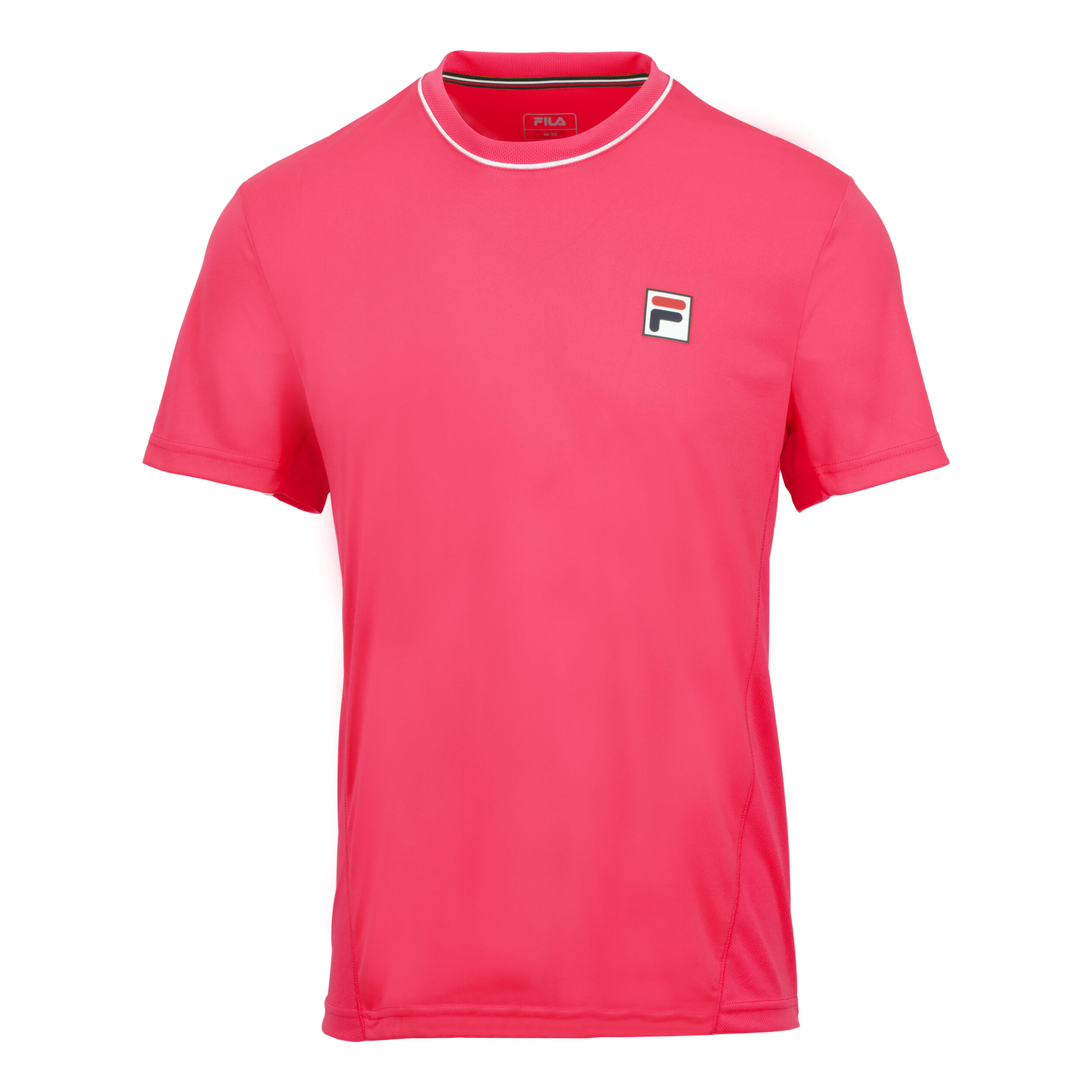 Fila shirt mens pink discount
