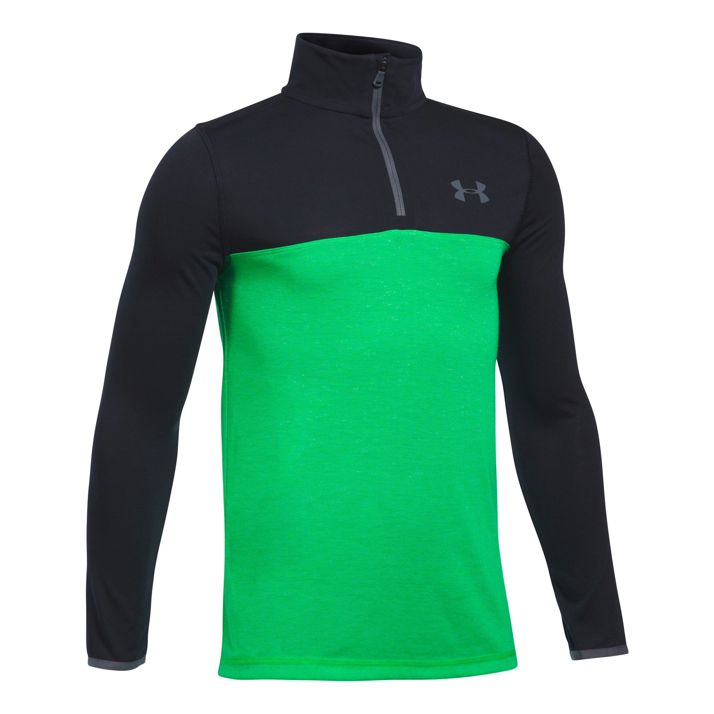 Buy Under Armour Threadborne Long Sleeve Boys Green Black online