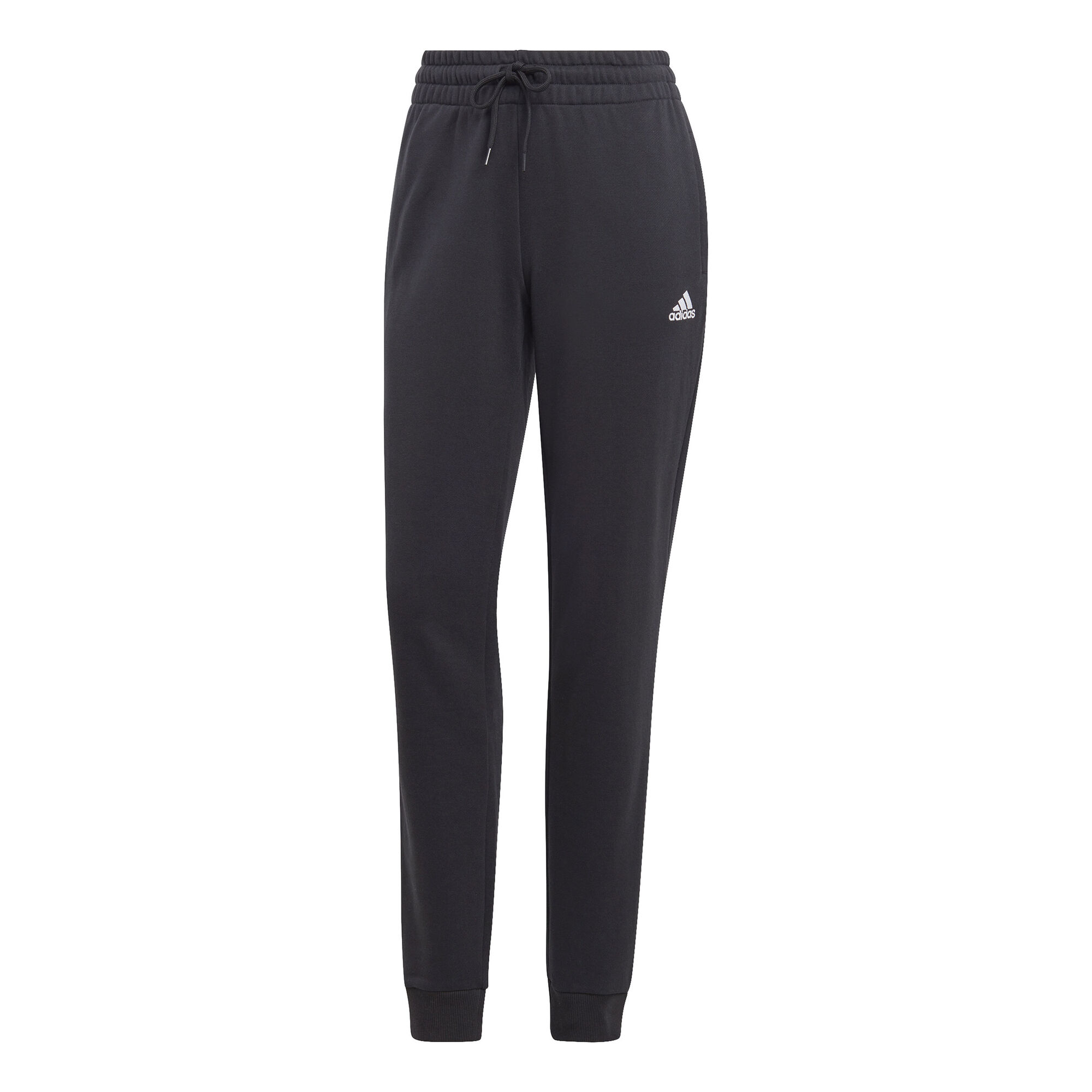 Buy adidas Essentials Linear French Terry Cuffed Training Pants Women  Black, White online