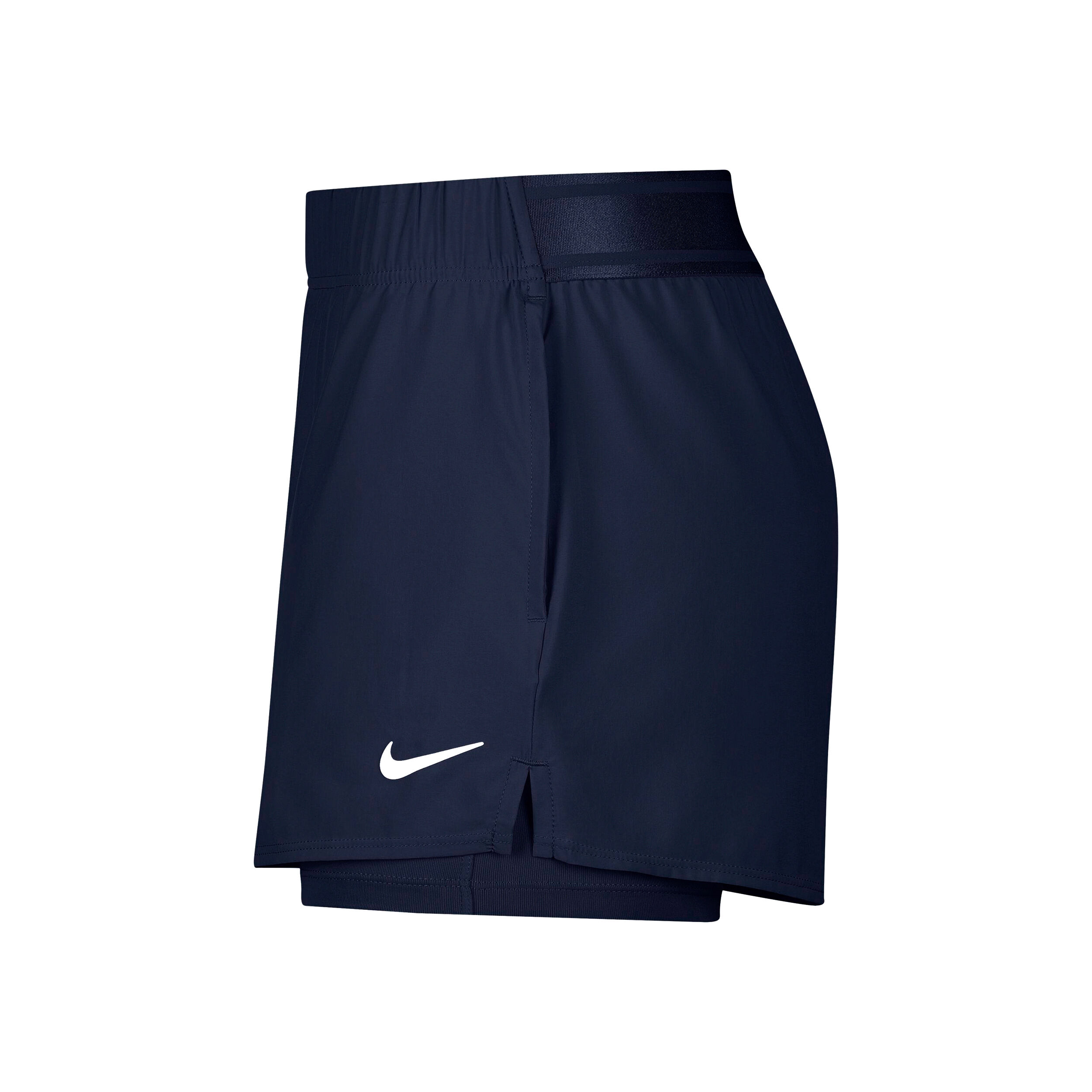 Buy Nike Court Flex Shorts Women Dark Blue White online Tennis