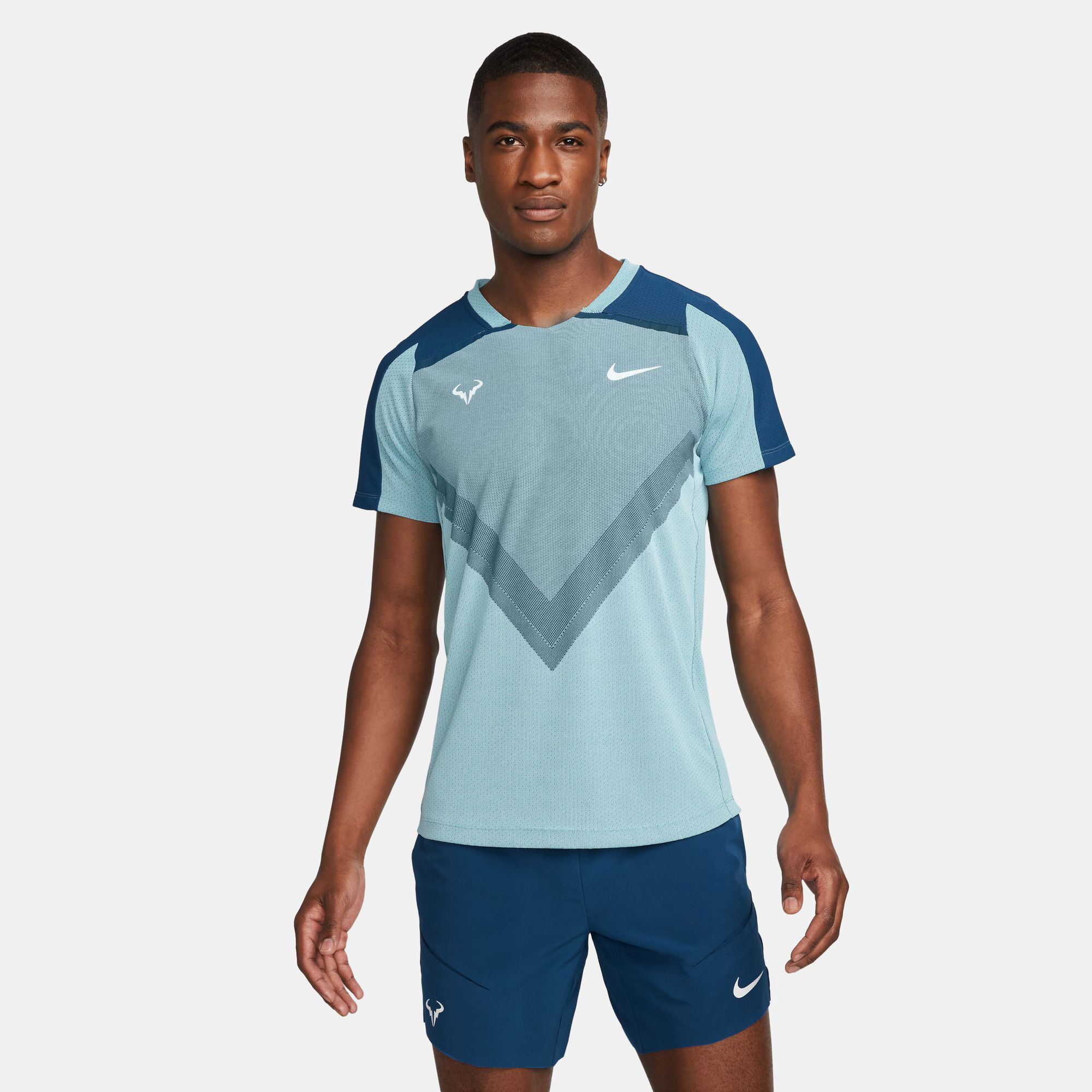 Buy Nike Rafael Nadal Court Advantage Dri Fit T Shirt Men Blue