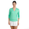 Crew 2.0 V-Neck Long sleeve Women-green