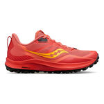 Saucony Running shoes Saucony Peregrine 12 Trail Running Shoe Women-Red,Yellow
