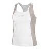 Code Tank Top Women-Cream