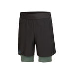 Craft Clothing Craft Pro Trail 2in1 Running Shorts Men-Grey,Green