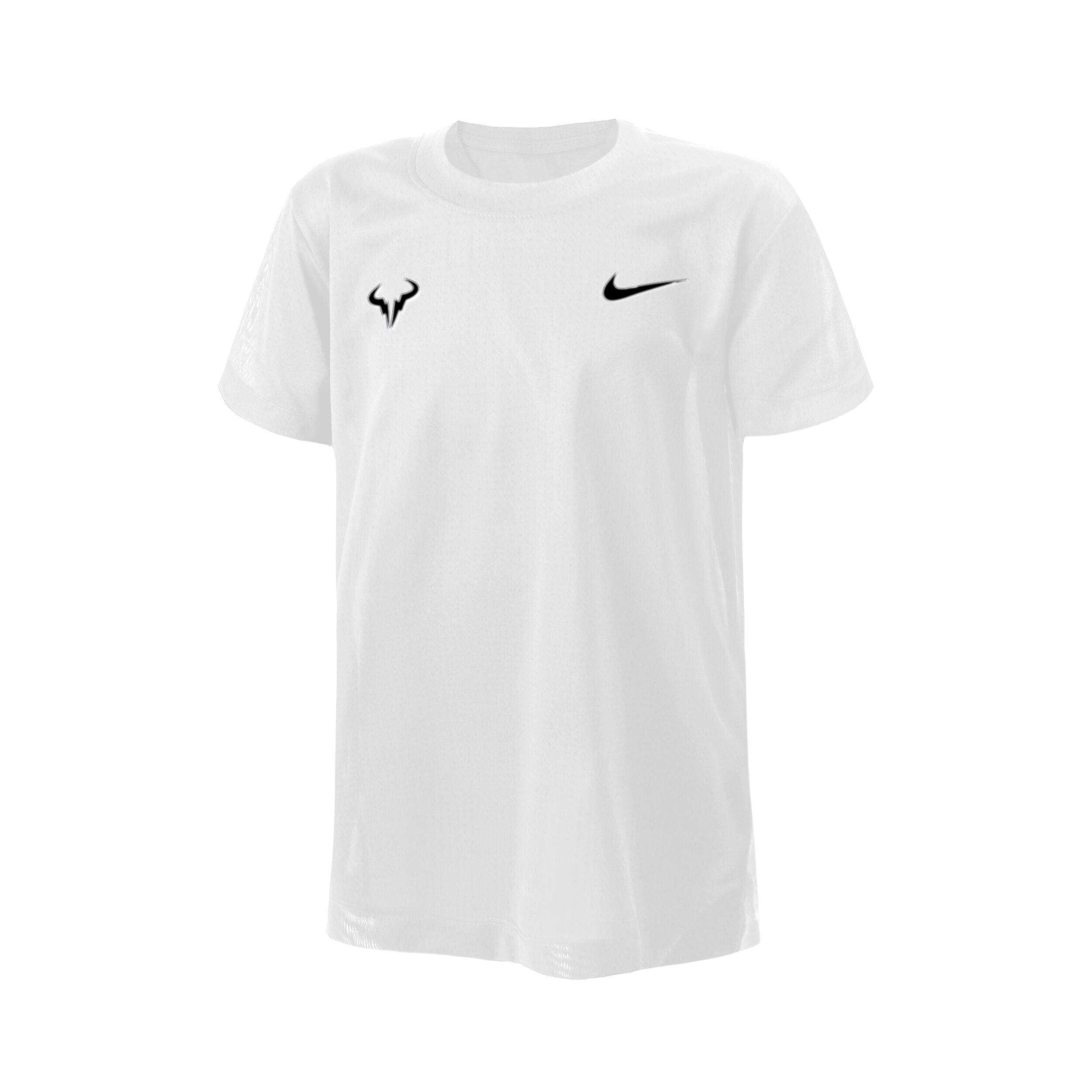 Rafael Nadal Dri Fit T Shirt Kids White Black