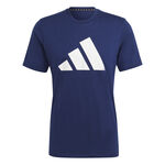 adidas Clothing adidas Training Essential Feel Ready Logo T-Shirt Men-Dark Blue,White