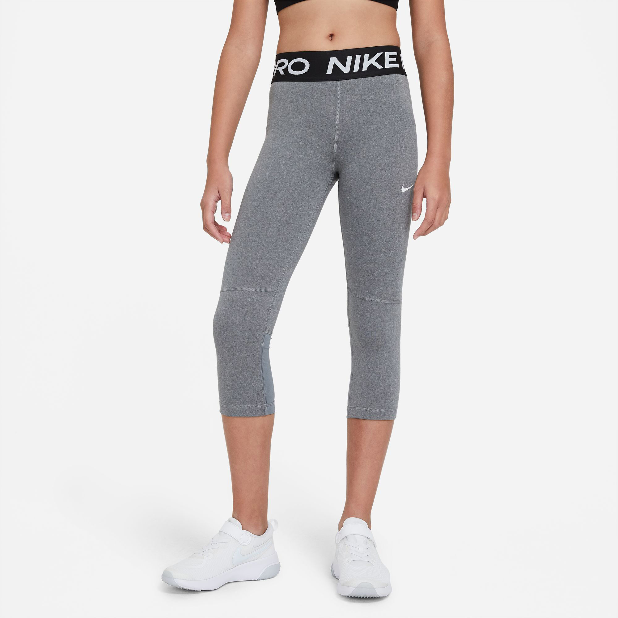 Buy Nike Pro 3 4 Tight Kids Grey Black online Tennis Point COM