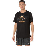 ASICS Clothing ASICS Fujitrail Logo Running Shirt Men-Black
