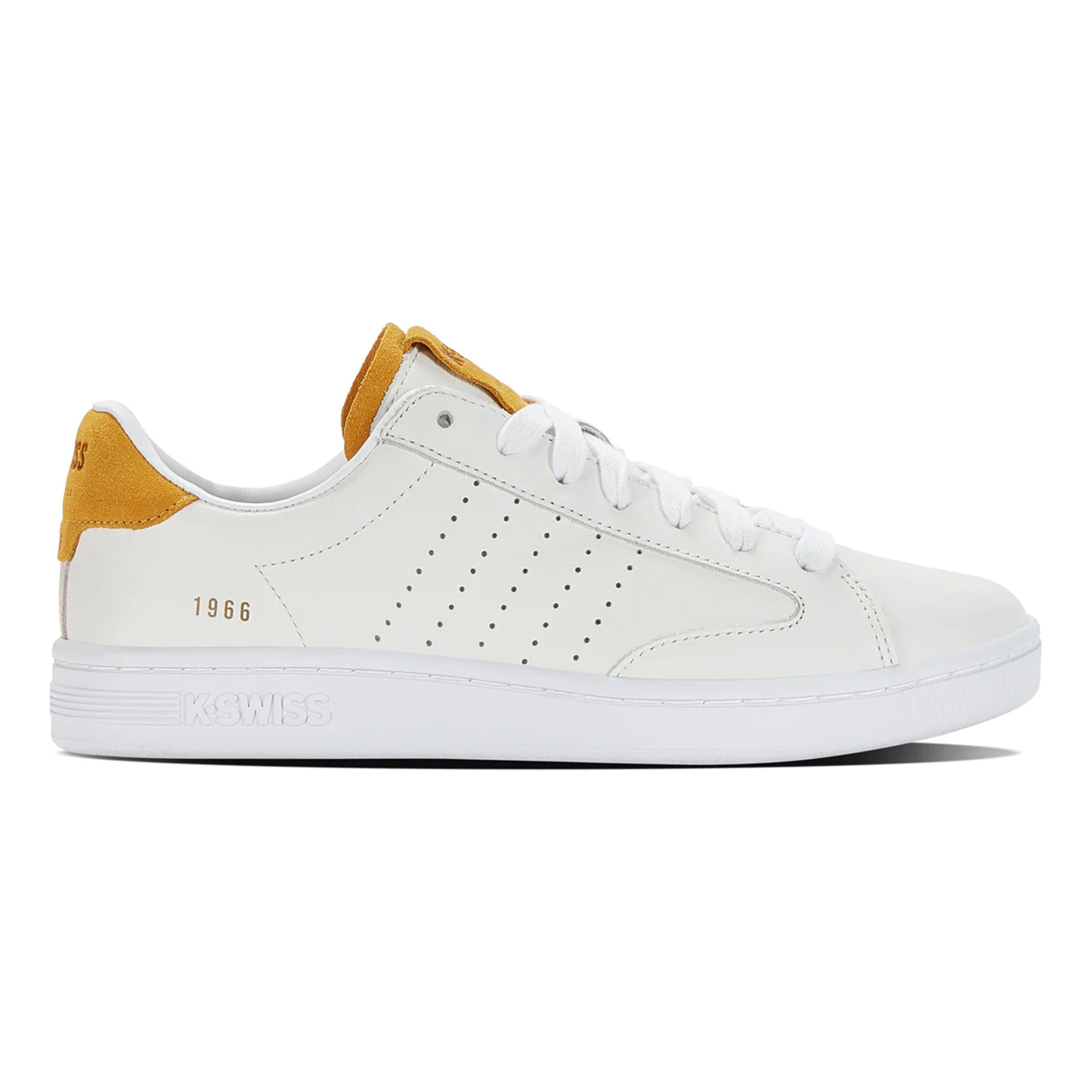 Buy K Swiss Lozan Klub LTH Sneakers Men White Orange online Tennis Point COM