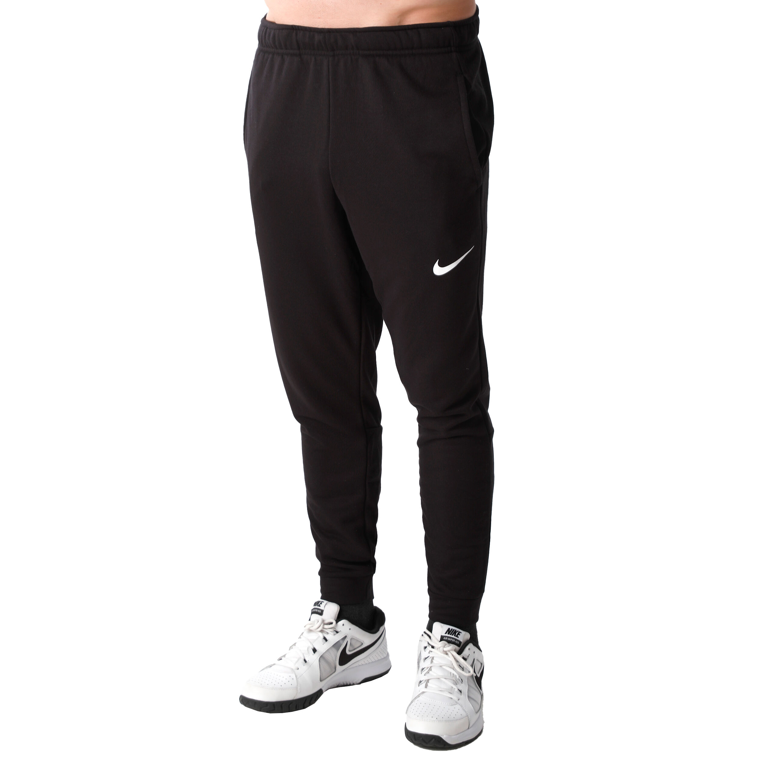 Buy Nike Dri Fit Taper Training Pants Men Black White online