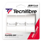Tecnifibre Overgrips Tecnifibre Players Dry 3er 3 Pack-White