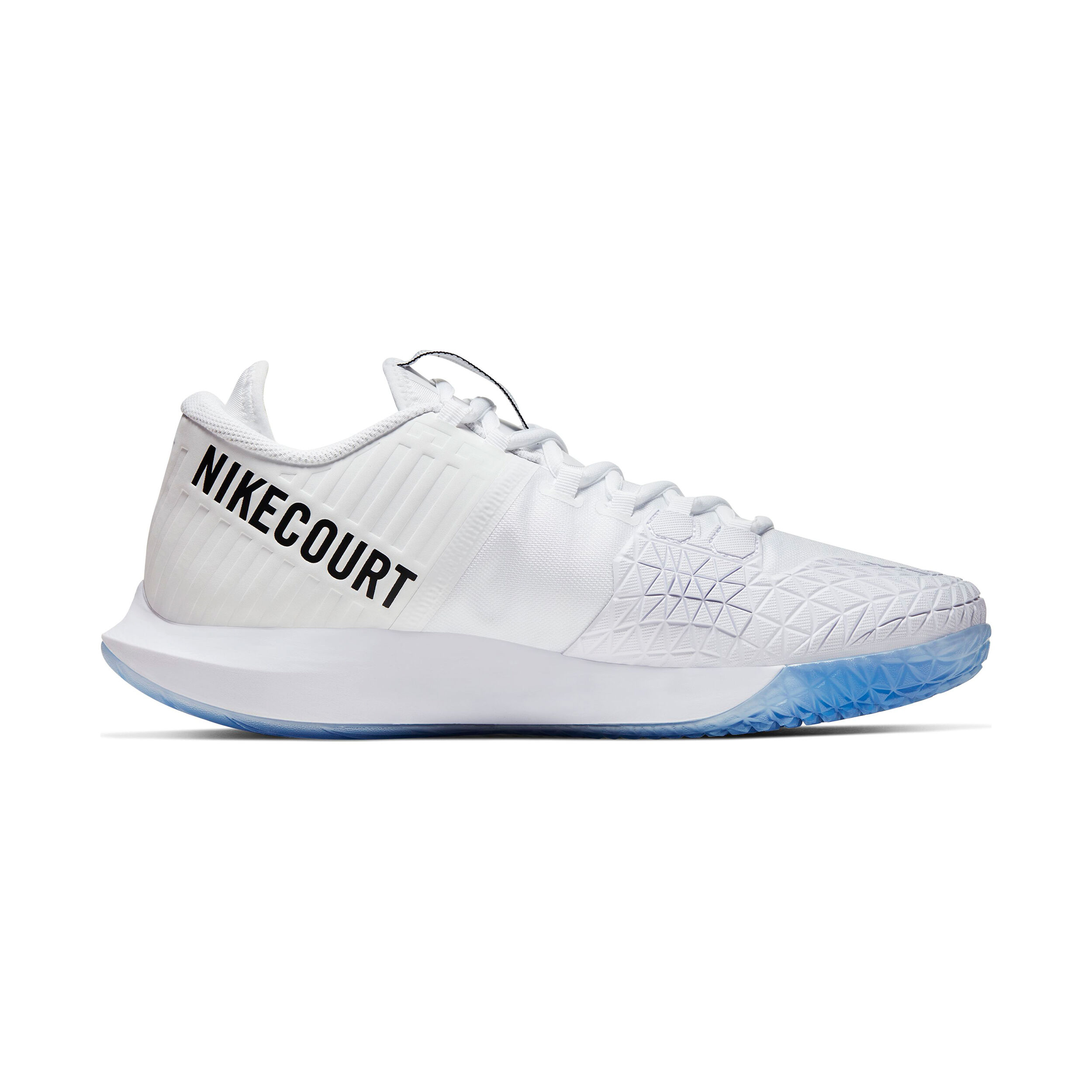 Men's court air zoom zero tennis shoes white and metallic silver shop
