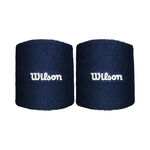 Wilson Tennis apparel Wilson Terry Logo Wristband Unisex - dark blue, 