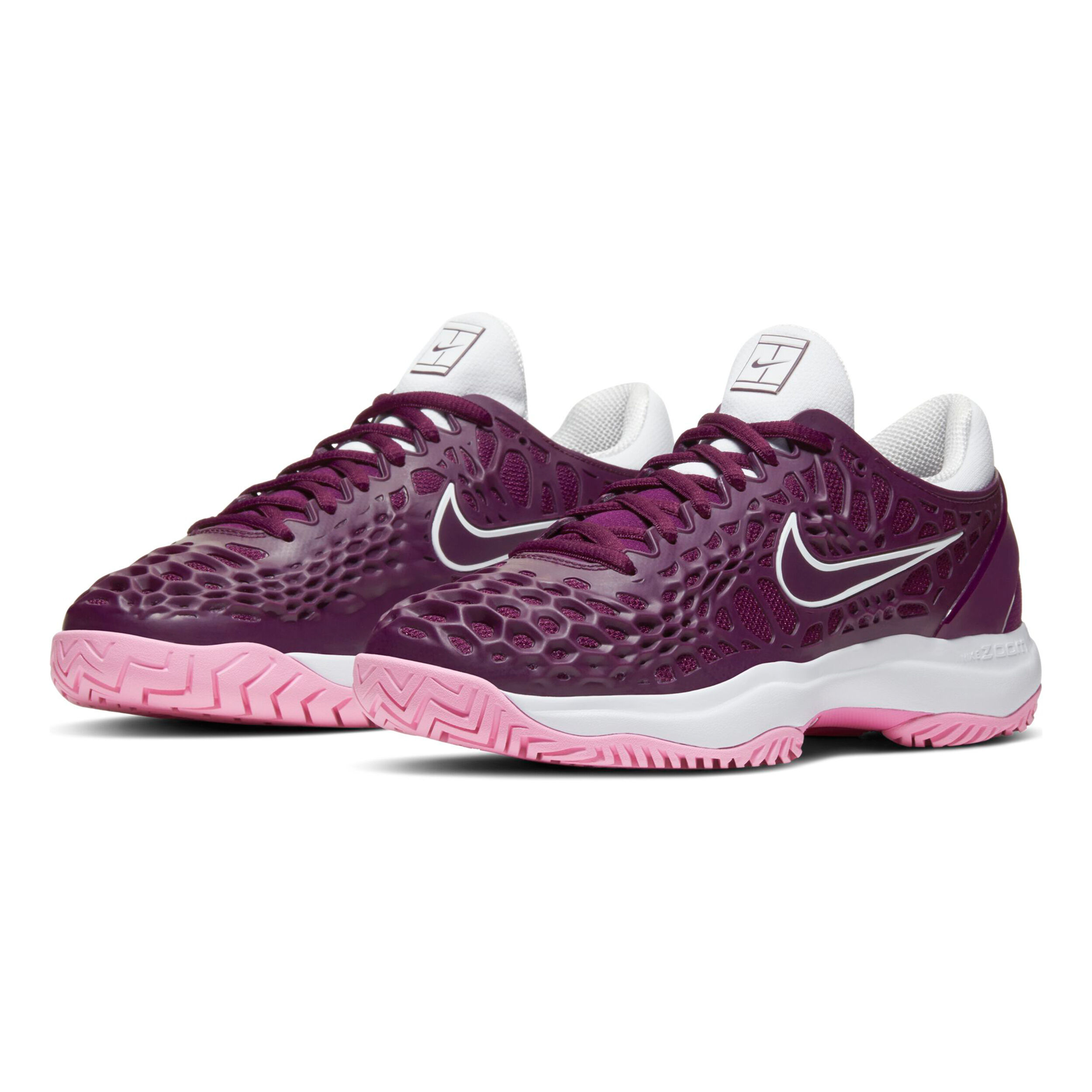 Nike women's zoom cage 3 tennis deals shoes purple agate and black
