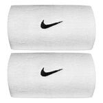 Nike Clothing Nike Swoosh Classic Doublewide Wristband Unisex - white, black