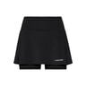 Club Basic Skirt Women-Black,Silver