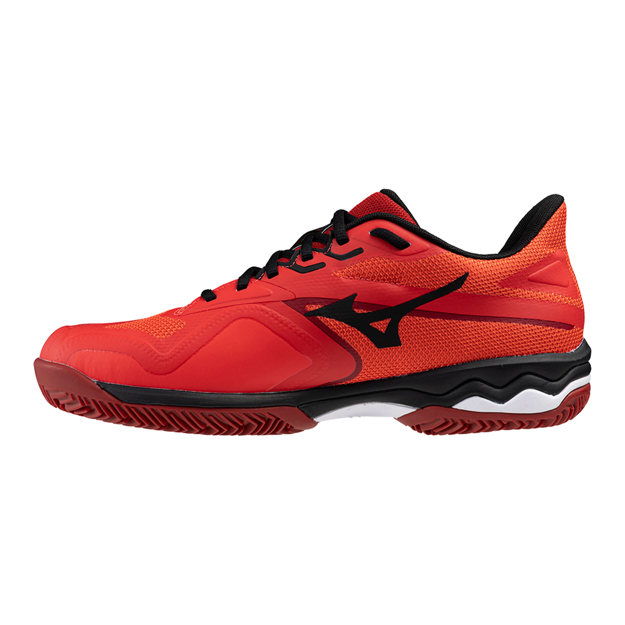 Red and black clearance mizuno volleyball shoes