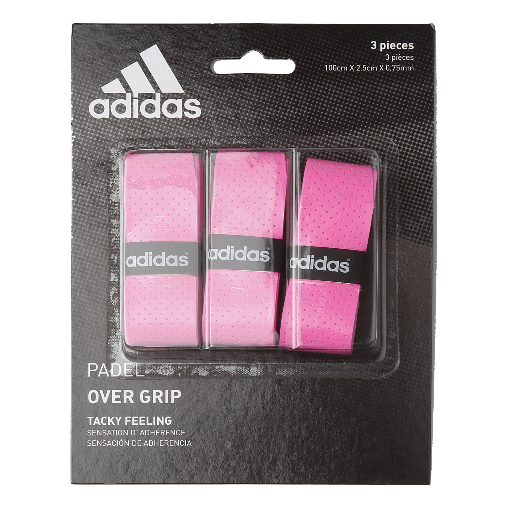 Padel Overgrip 3 Pack - Pink