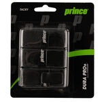 Prince Overgrips Prince  DuraPro+ 3 Pack - black